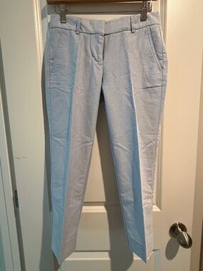J. Crew Light Blue Women's Trousers